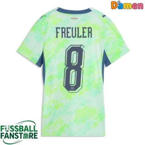 Schweiz Remo Freuler #8 Replik Auswärtstrikot Damen WM 2026 Kurzarm